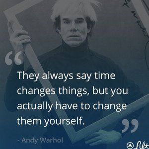 ANDY WARHOL quote NFS